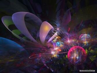 Flower Wallpaper Creative Fractal Art
