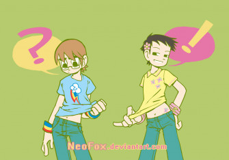 Scottpilgrim Mlp Wallpaper By Neofox