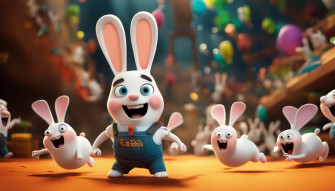 Rabbids Invasion Wallpaper