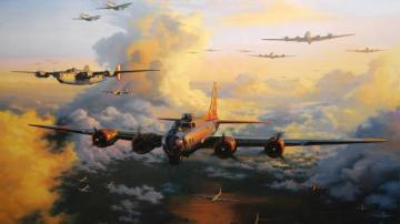 Boeing B Flying Fortress HD Wallpaper Background Image