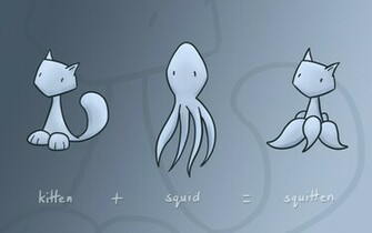 Funny Squid Kittens Wallpaper Entertainment HD