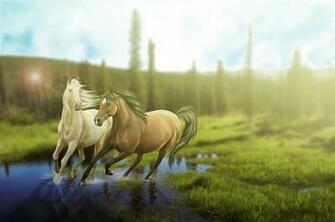 Awesome Collection Horse Painting Wallpaper HDq Cover
