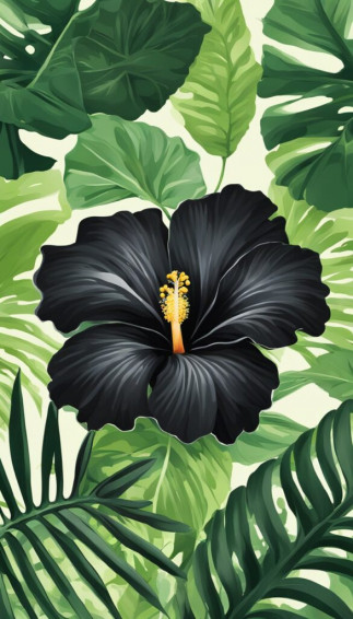 Hibiscus Flower Wallpaper Illustrations Inspiration