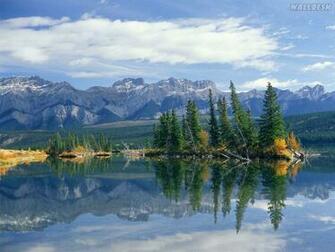 Lake Jasper National Park Canada Fotos Gr Tis Para Computador Pc