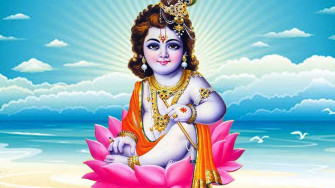 Little Krishna HD Wallpaper