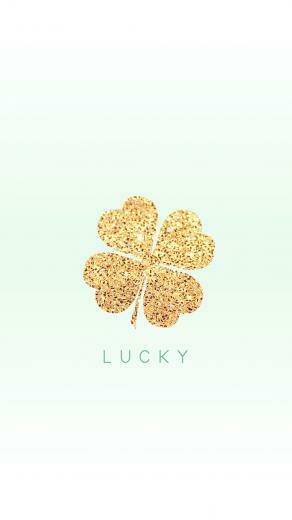Gold Clover Lucky Shamrock iPhone 6s Plus Wallpaper And
