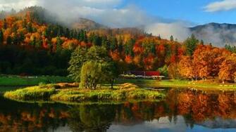 Autumn Mountain High Quality And Resolution Wallpaper
