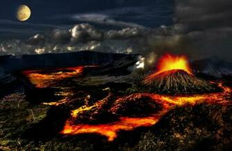Volcano Eruption Wallpaper The HD