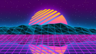 Vaporwave Style Wallpaper