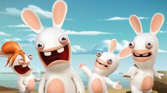 Rabbids Invasion Nickelodeon Wallpaper Desktop HD