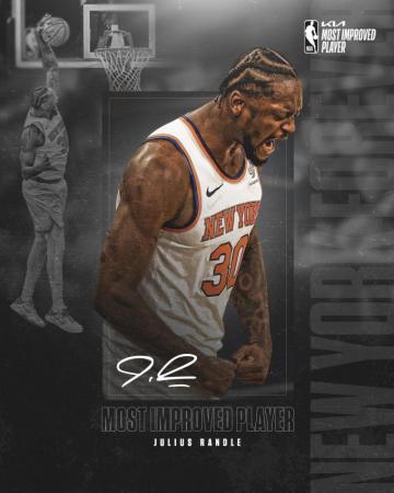 New York Knicks Your Nba Most Improved Player And The
