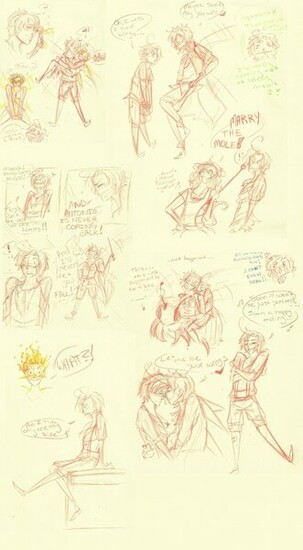 Fairy Spamano And Thumbelina Sketch Dump By Edwardsuoh13 On