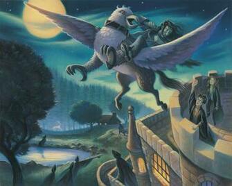 Sirius Escapes On Buckbeak Harry Potter Fan Zone