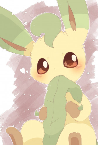 Leafeon Phone Wallpaper