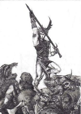 Leahcorrine I Used The Character Elric Of Melnibone Add A