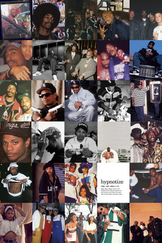 Rapper Collage Wallpaper