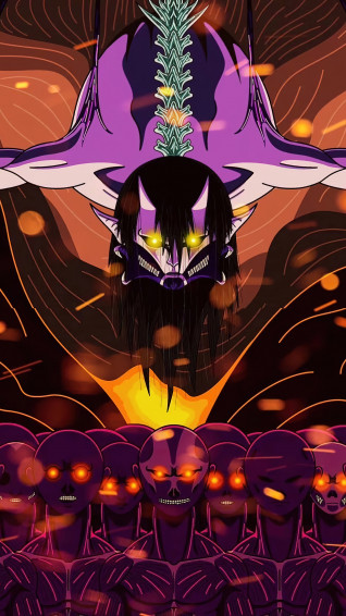 Founding Titan Attack On 4k Wallpaper iPhone HD Phone 3100f