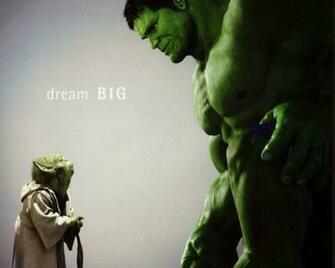 Yoda Hulk Wallpaper The Art Mad