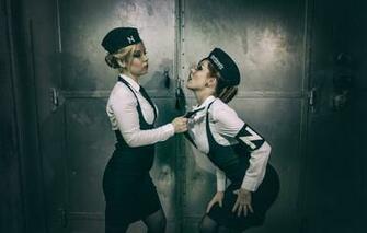 Wallpaper Girls Music Uniform Nachtmahr Image For Desktop