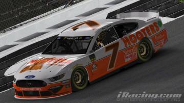 Alan Kulwicki Hooters Ford Mustang Underbird By Sean Peleg