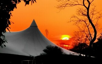 Islamabad Pk Wallpaper Glorious Sunset Stock Photos