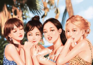 Blackpink Fanart Art Poster Photos