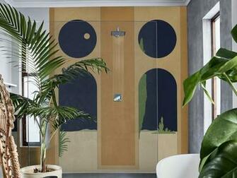Bathroom Wallpaper Tempo Sospeso Wet System
