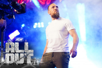 Bryan Danielson All Out Poster Design Wallpaper