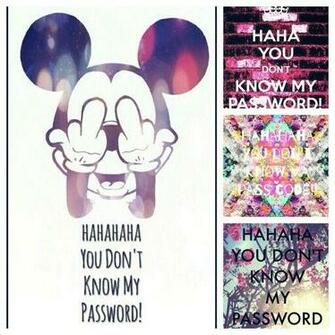 Hahahaha You Don T Know My Password Cute Wallpaper