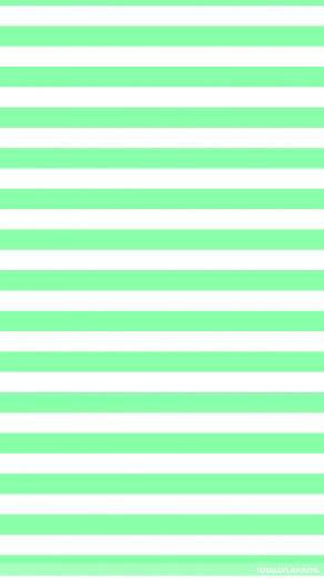 Pastel Mint Horizontal Stripes iPhone Wallpaper Stripe