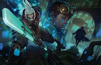 Ekko Background League Of Legends