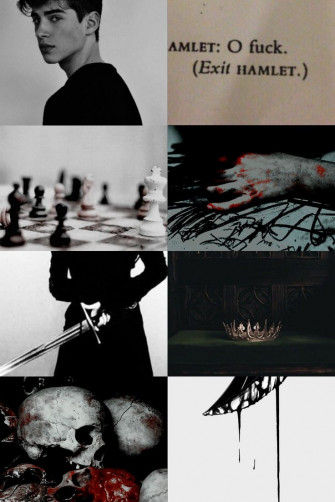 Aesthetic Hamlet Character Academia