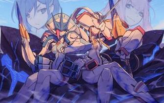 Desktop Wallpaper Darling In The Franxx Soldiers Girls