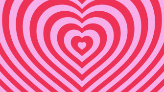 Pink Hearts Background Wallpaper