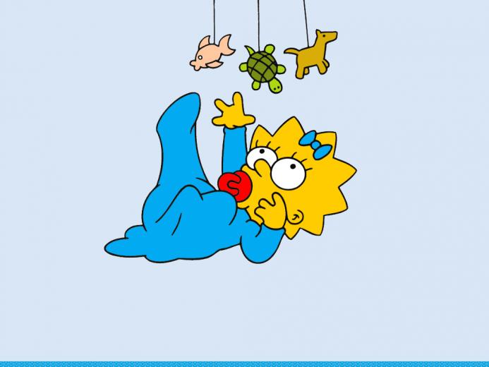 Maggie Simpson Wallpaper