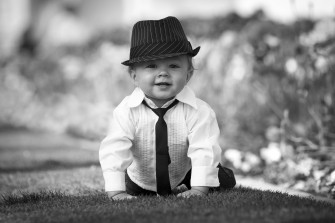 Monochrome Hat Photography Baby HD Wallpaper
