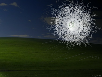 Cracked Computer Screen Wallpaper