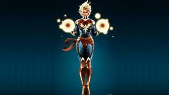 Wallpaper Marvel Captain Ms Carol