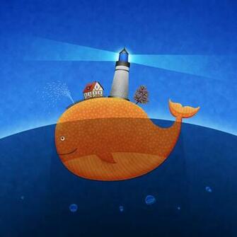 iPad Wallpaper Whale Design Mini HD