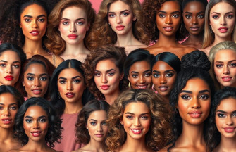 Beautiful Women Faces Wallpaper