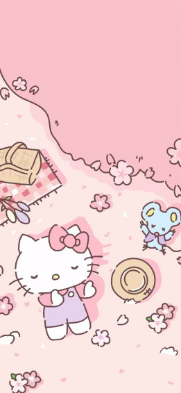 Maia Perez On Hello Kitty Wallpaper
