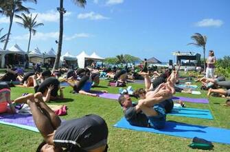 Hawaii Ahe Wanderlust Festival Day Intense Yoga Sessions And
