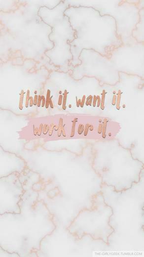 Think Want Work Dedication Quote Selfdevelopment