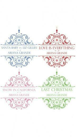 Ariana Grande Christmas Kisses Wallpaper On We Heart It