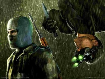 Cell Chaos Theory Splinter 3d Wallpaper Splintercell