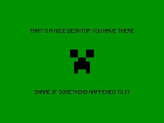 Simple Minecraft Wallpaper By Mr