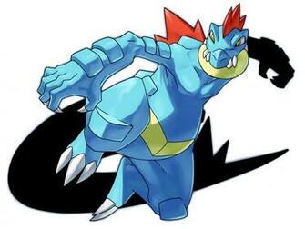 Feraligatr Pok Mon Wallpaper Zerochan Anime Image Board