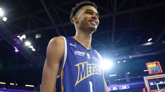 Nba Can T Believe This Victor Wembanyama Rudy Gobert