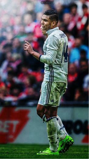 Casemiro Brazil Realmadrid Fut Real Madrid Wallpaper
