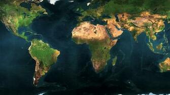World Map HD Wallpaper
